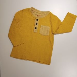 Cat & Jack 2T Yellow Shirt